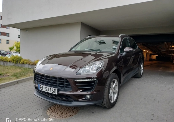 porsche łódzkie Porsche Macan cena 167500 przebieg: 153000, rok produkcji 2017 z Krynica-Zdrój